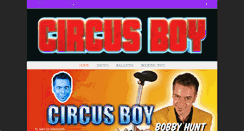 Desktop Screenshot of circusboy.com